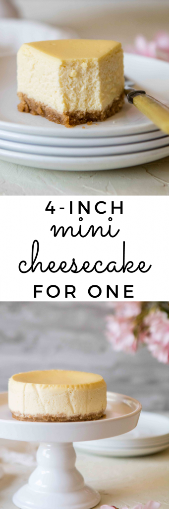Easy 4-inch mini cheesecake recipe