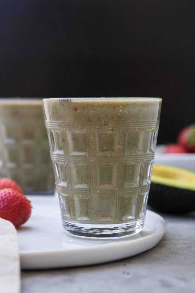 Green candida friendly smoothie