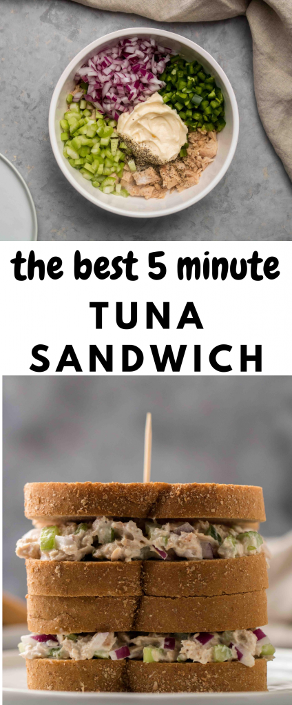 5 minute tuna sandwich recipe