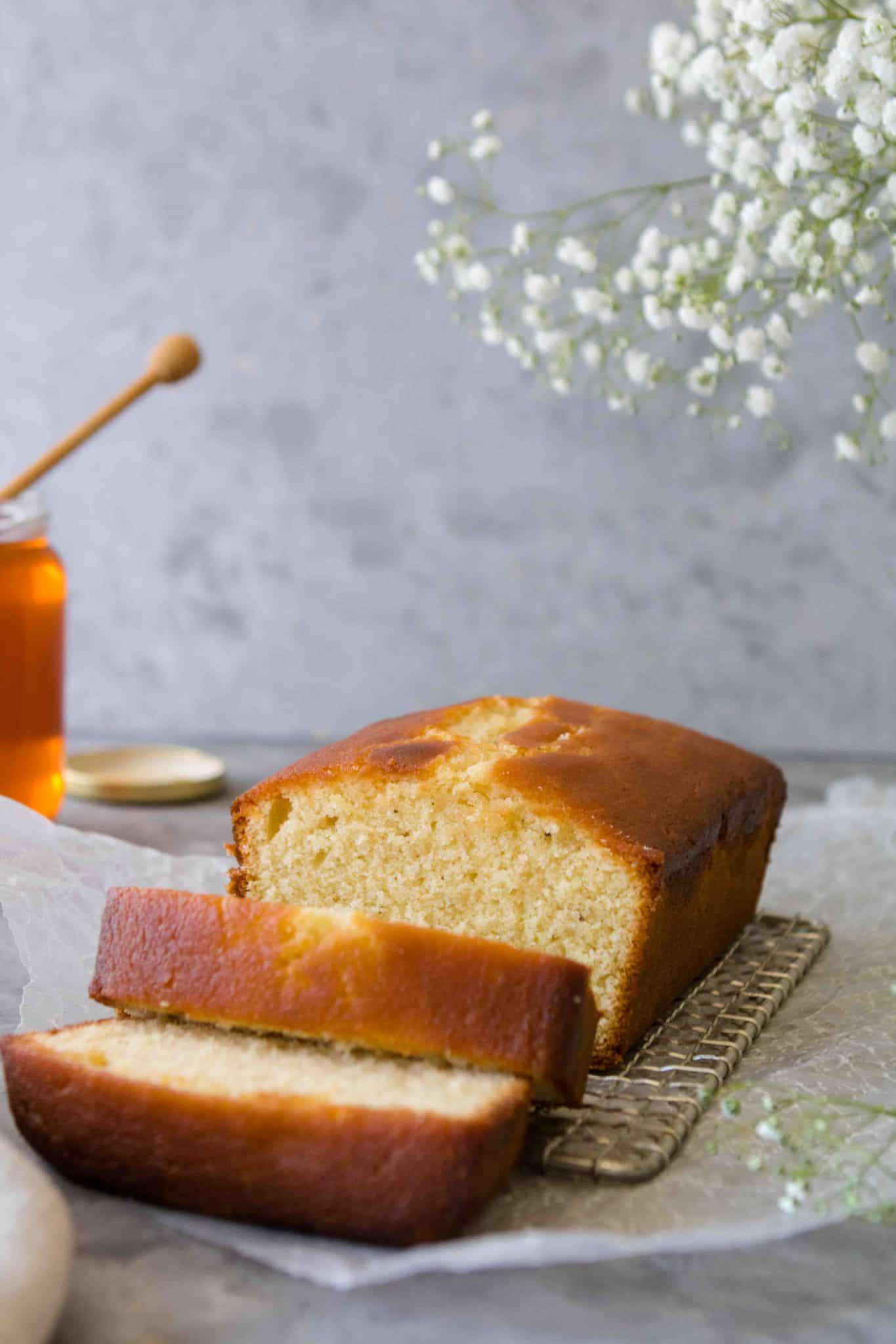 Moist Honey Tea Cake Loaf Just Like Grandma's - Lifestyle of a Foodie
