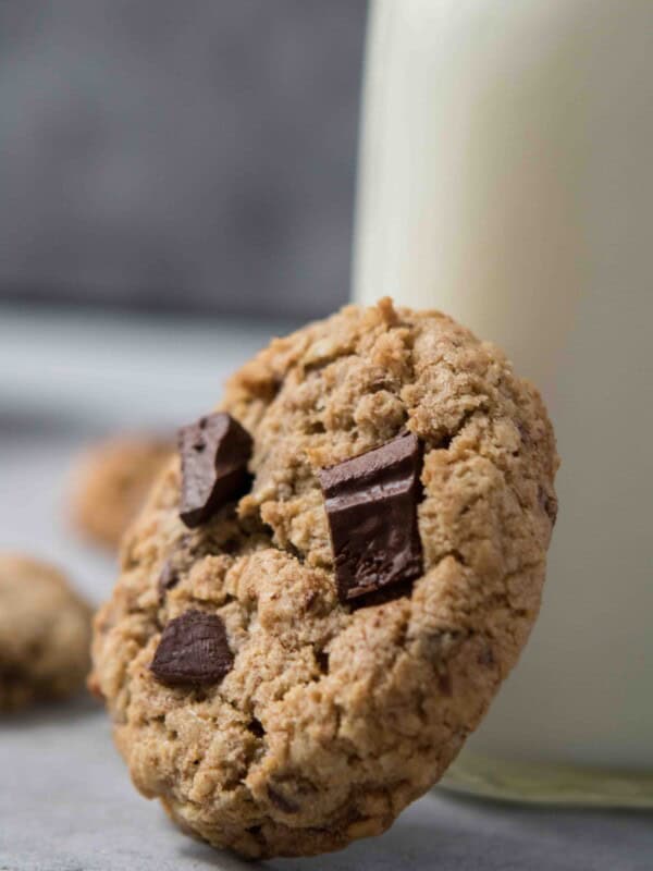 Small batch oatmeal chocolate chip cookies