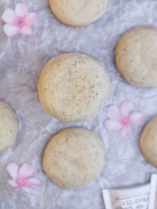 Earl grey cookies