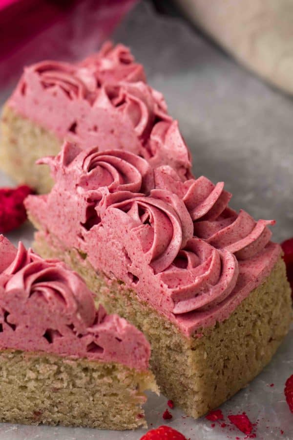 Easy Raspberry Cake With Raspberry Buttercream - Lifestyle of a Foodie