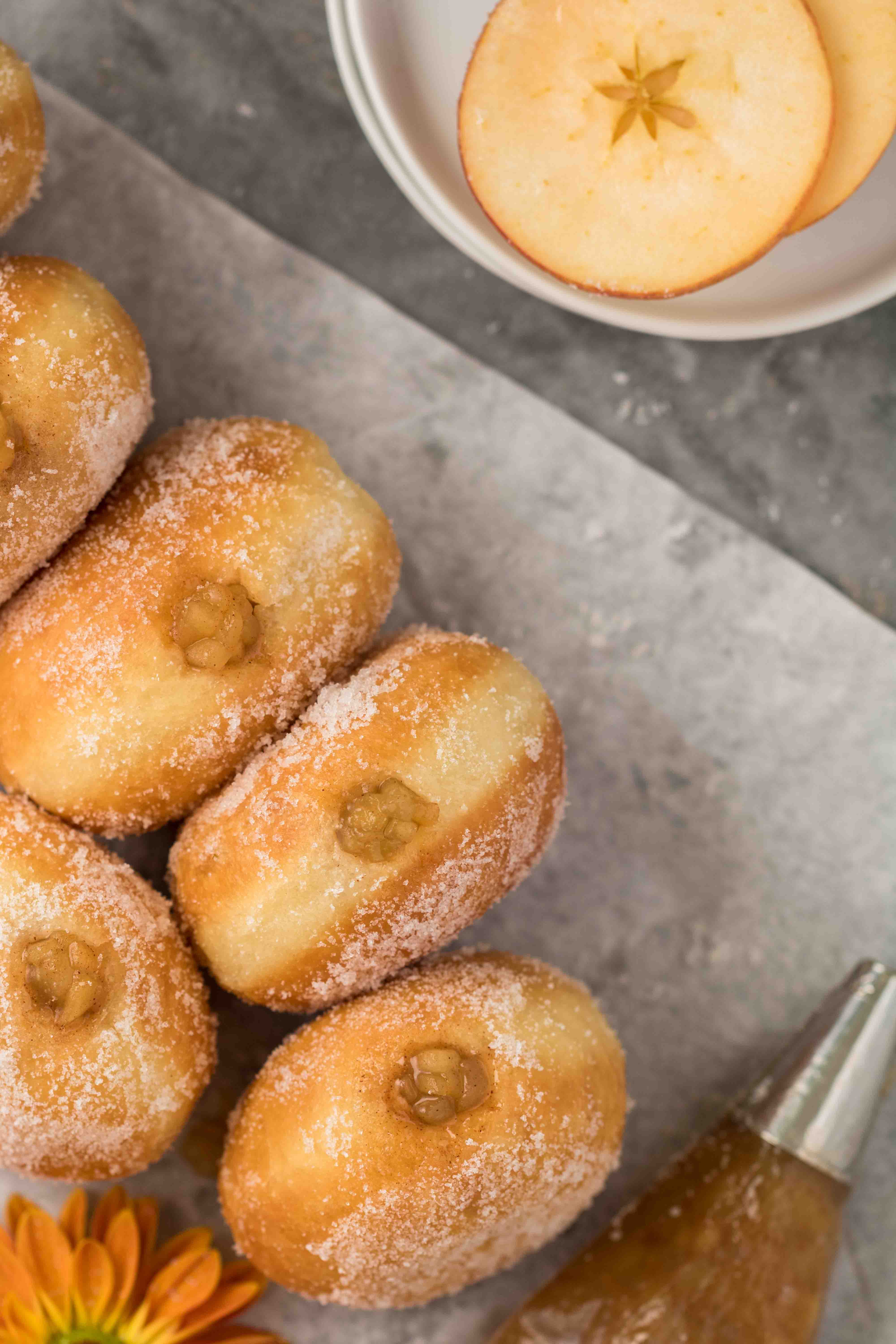 The best apple stuffed donuts for fall recipe