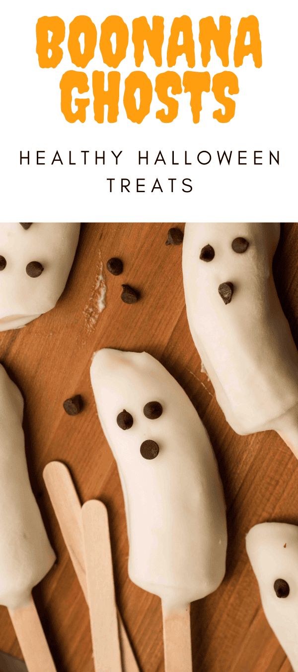 Boonanas Frozen Banana Ghosts Halloween treat Lifestyle of a Foodie