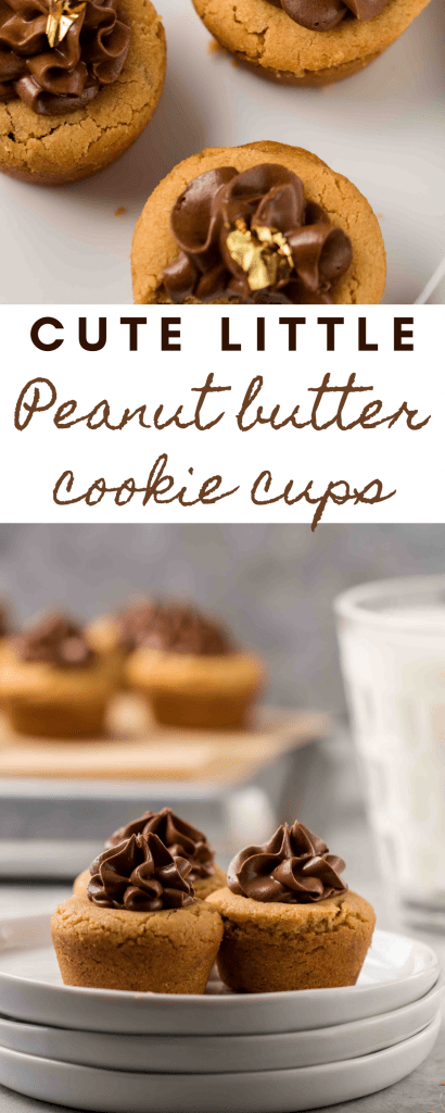 Easy peanut butter cookie cups