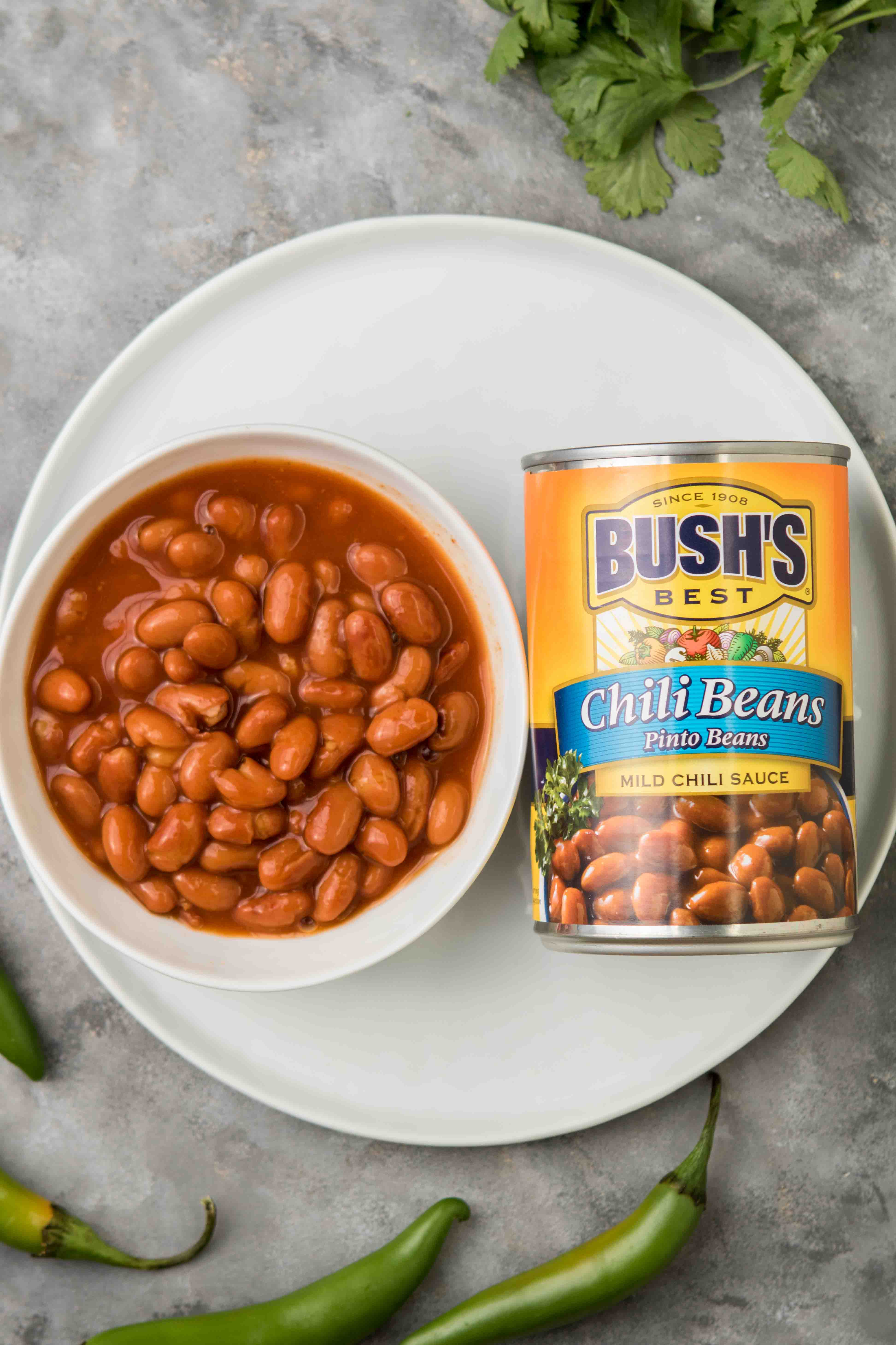 Mediterranean chili recipe with Bush's beans