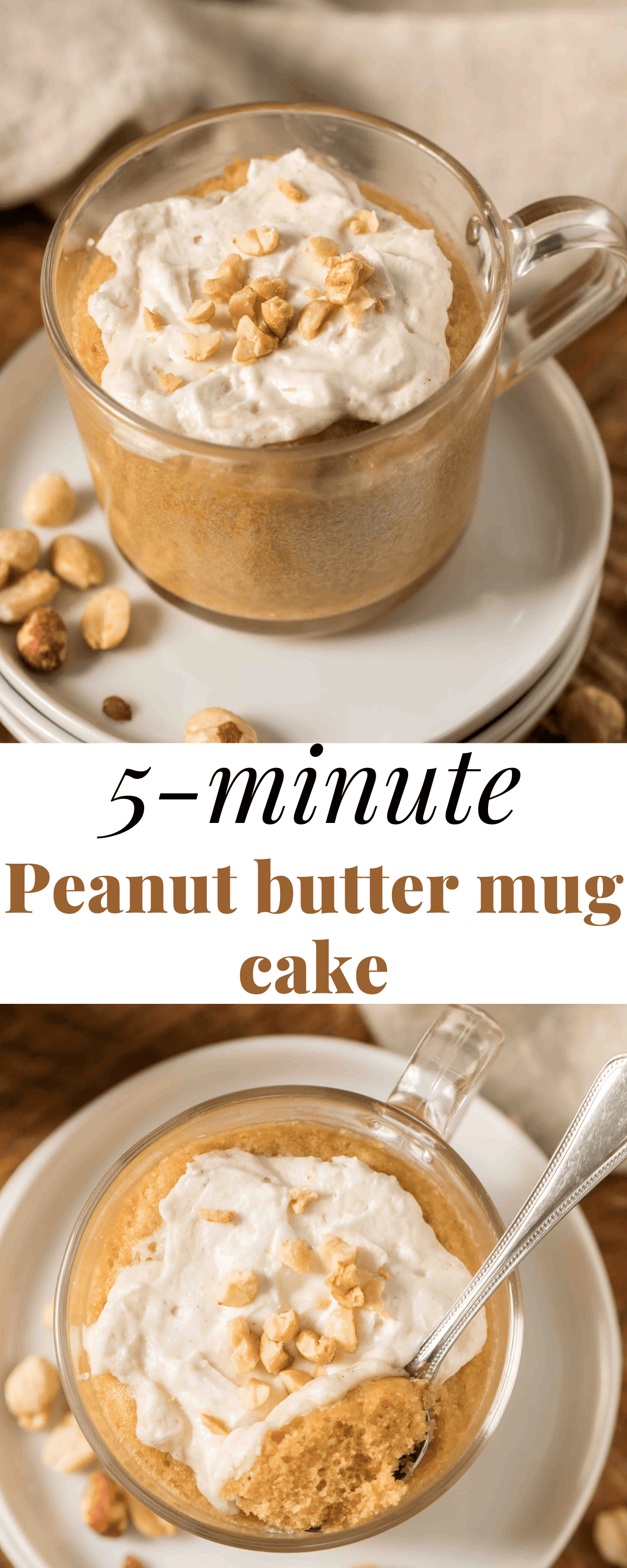 Easy 5minute Moist Peanut Butter Mug Cake Lifestyle of a Foodie