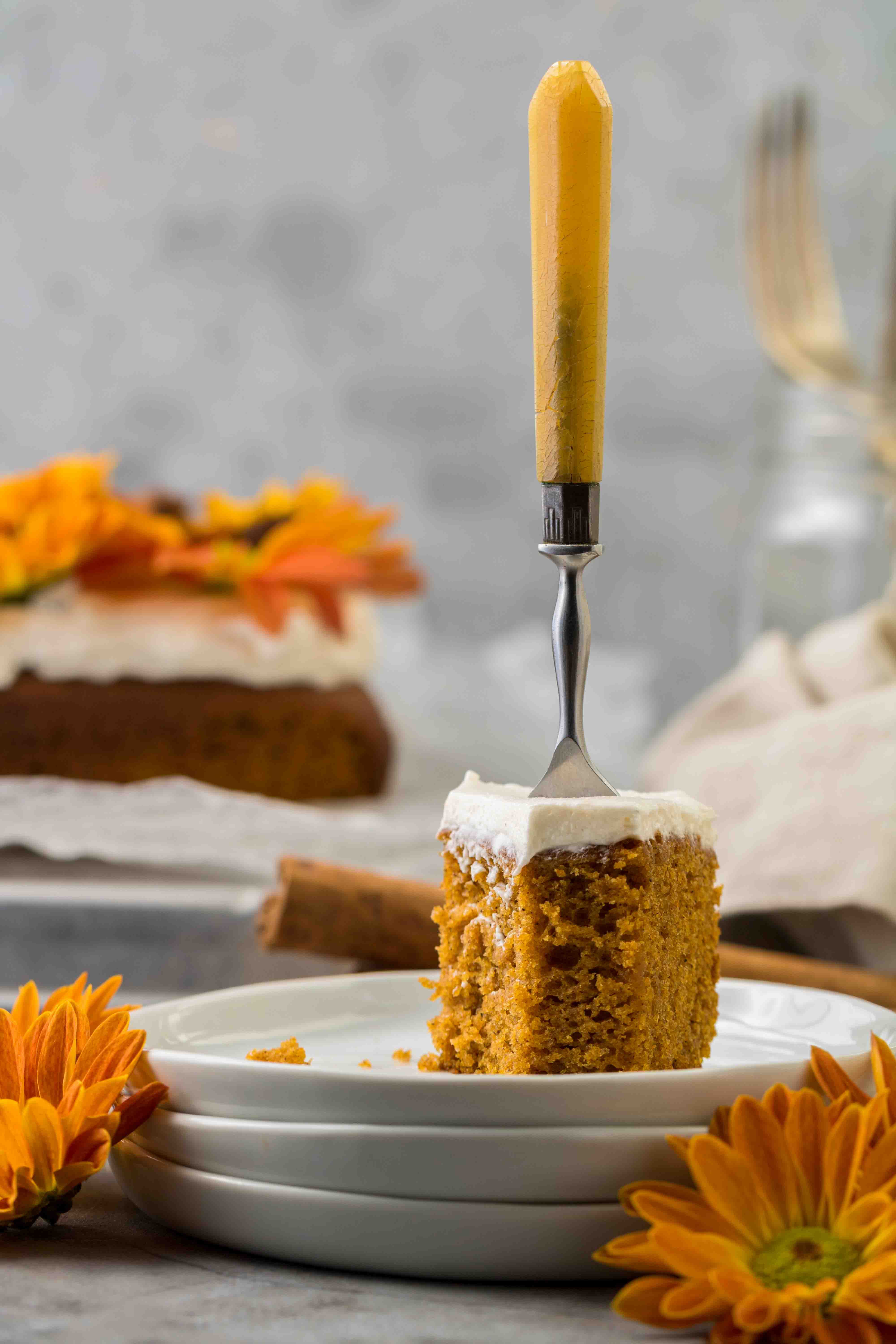 The easiest pumpkin sheet cake