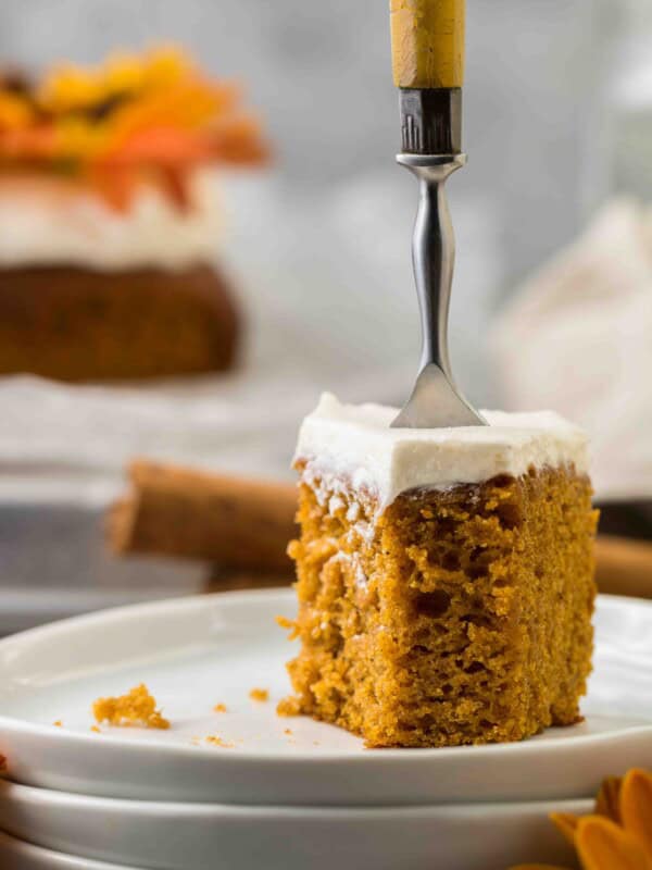 Pumpkin sheet cake