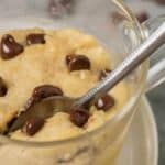 Chocolate Chip Mug Cake Recipe