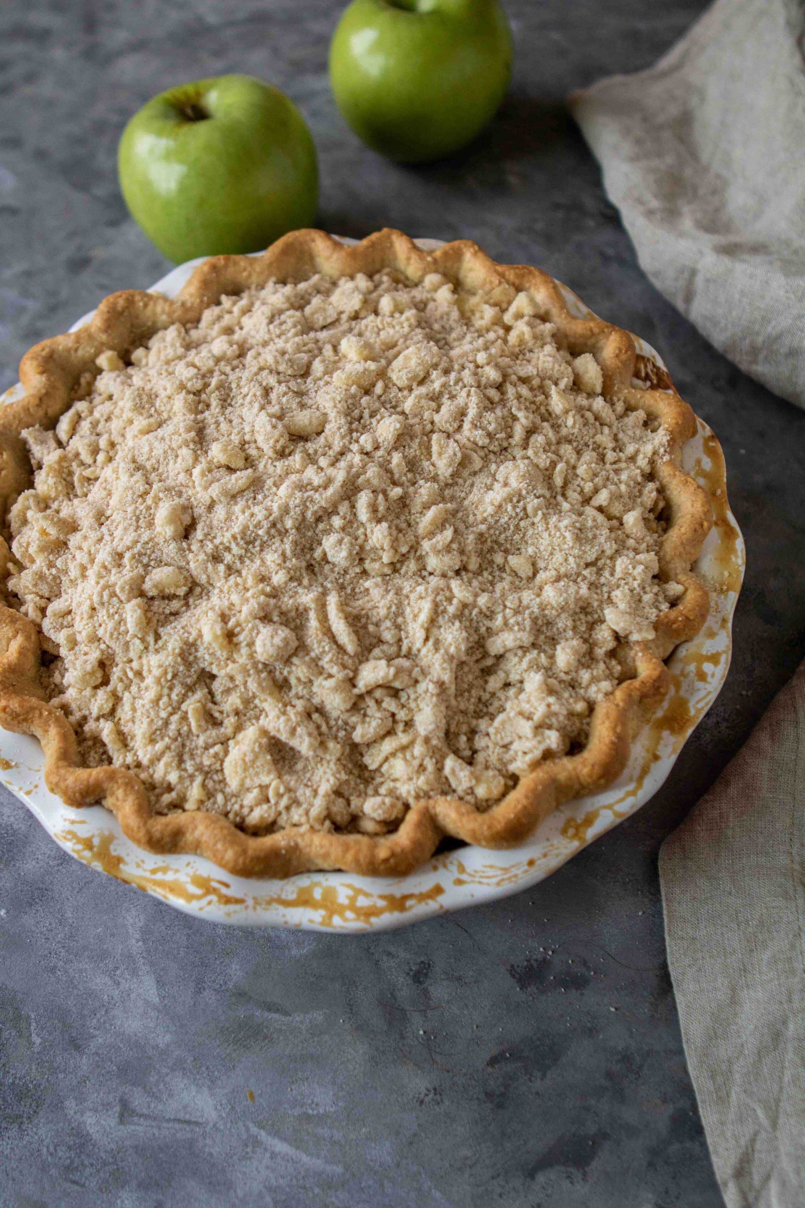 The Best Dutch Apple Pie With Crumb Topping Lifestyle Of A Foodie