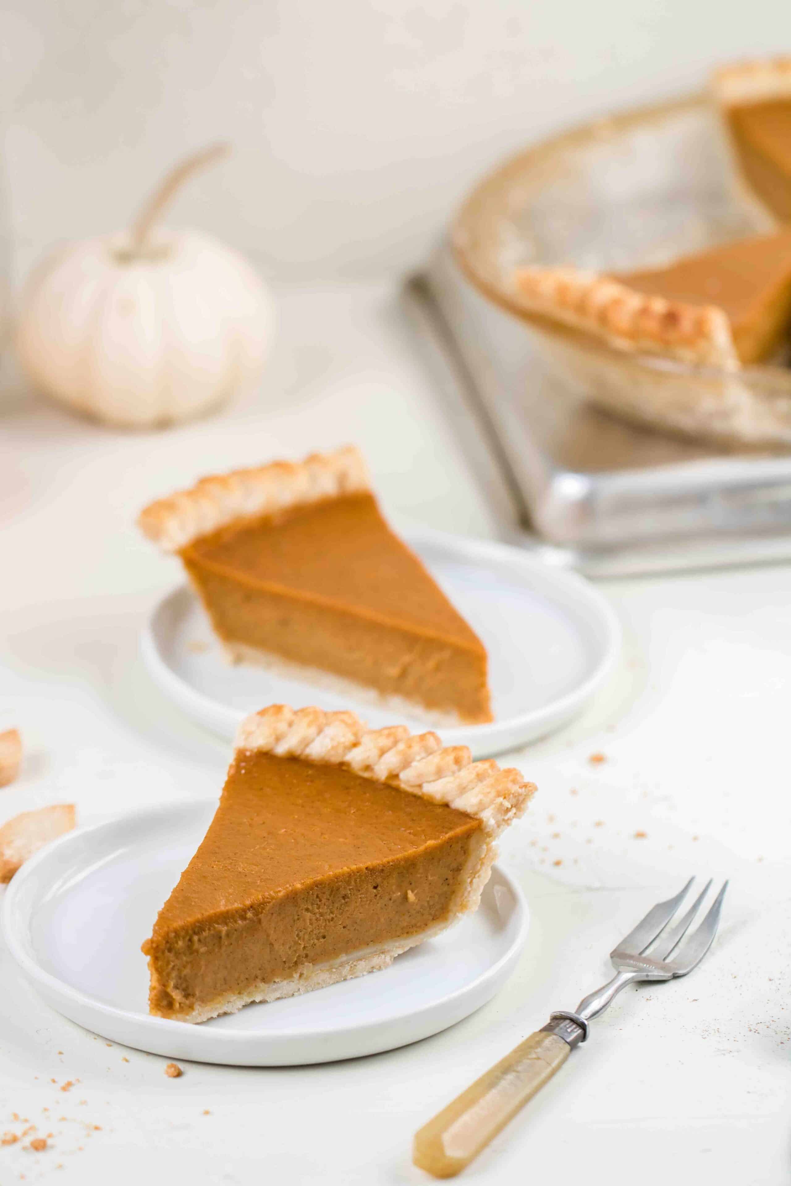 Easy Homemade Pumpkin Pie - Lifestyle of a Foodie