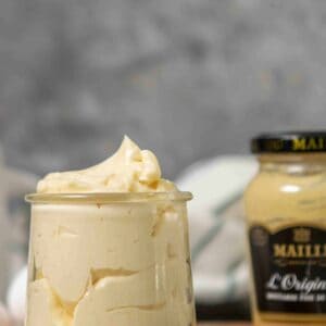 Homemade Mayonnaise in a food processor