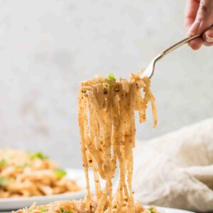 Peanut butter noodles