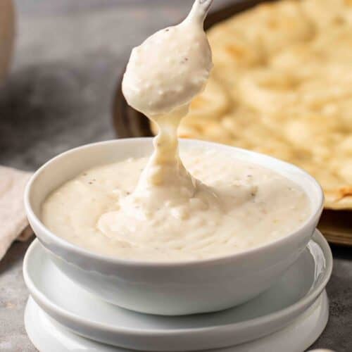 Garlicky White Pizza Sauce