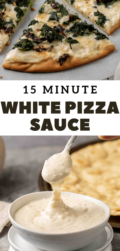 White pizza sauce