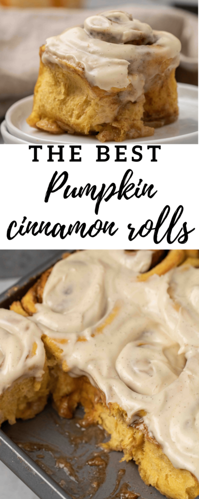 The best pumpkin cinnamon rolls