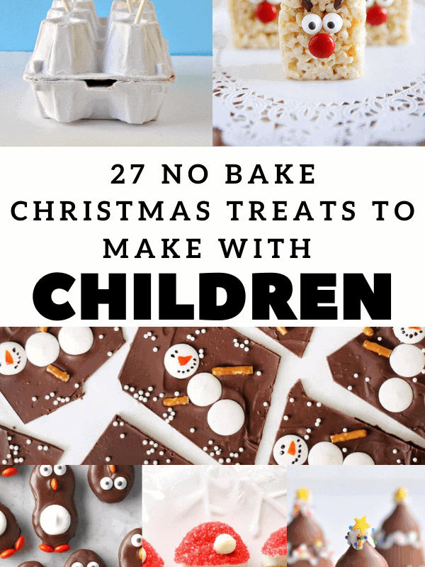 27 no bake Christmas treats to make with children