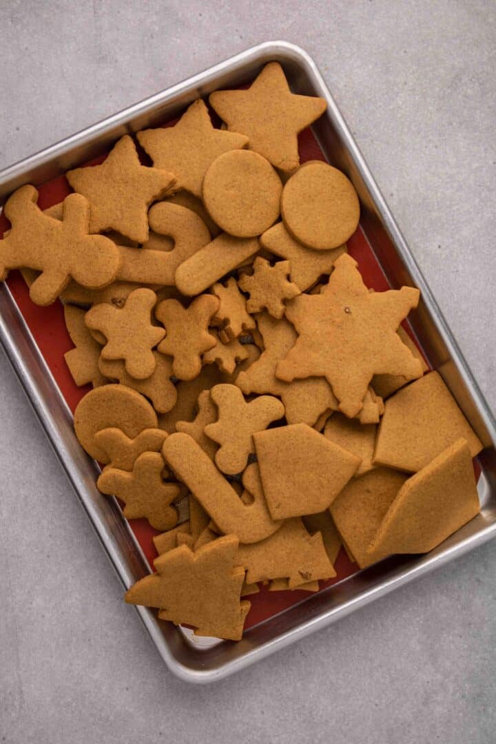 Easy Gingerbread cookies (no spread) Lifestyle of a Foodie