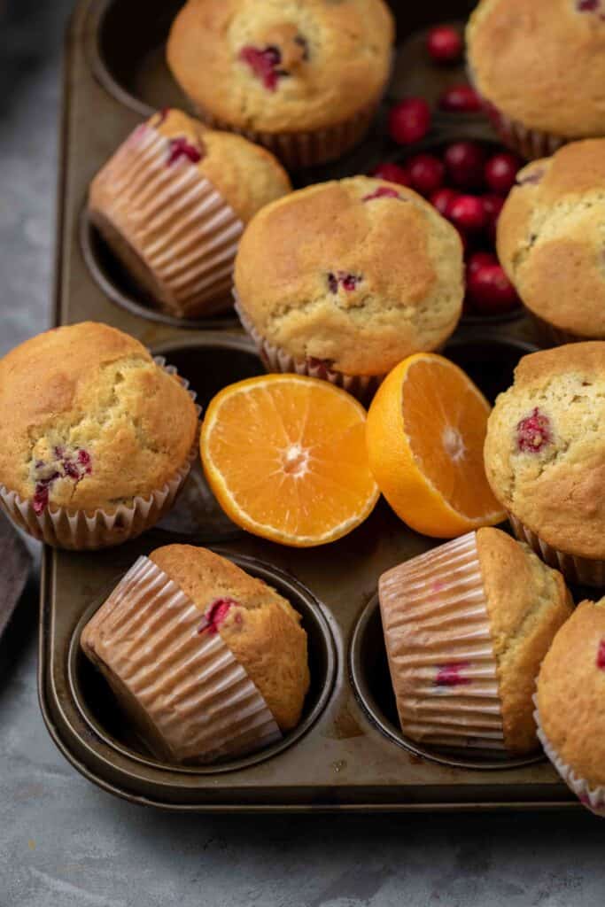 Cranberry orange muffins