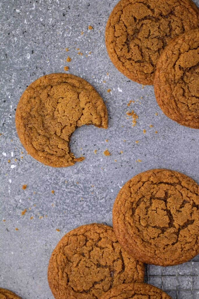 The best Soft and Chewy Ginger molasses cookies Lifestyle of a Foodie