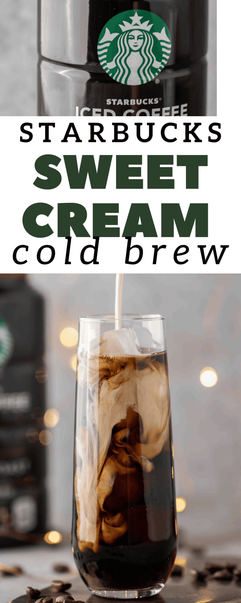 Starbucks Vanilla Sweet Cream Cold Brew Lifestyle of a Foodie