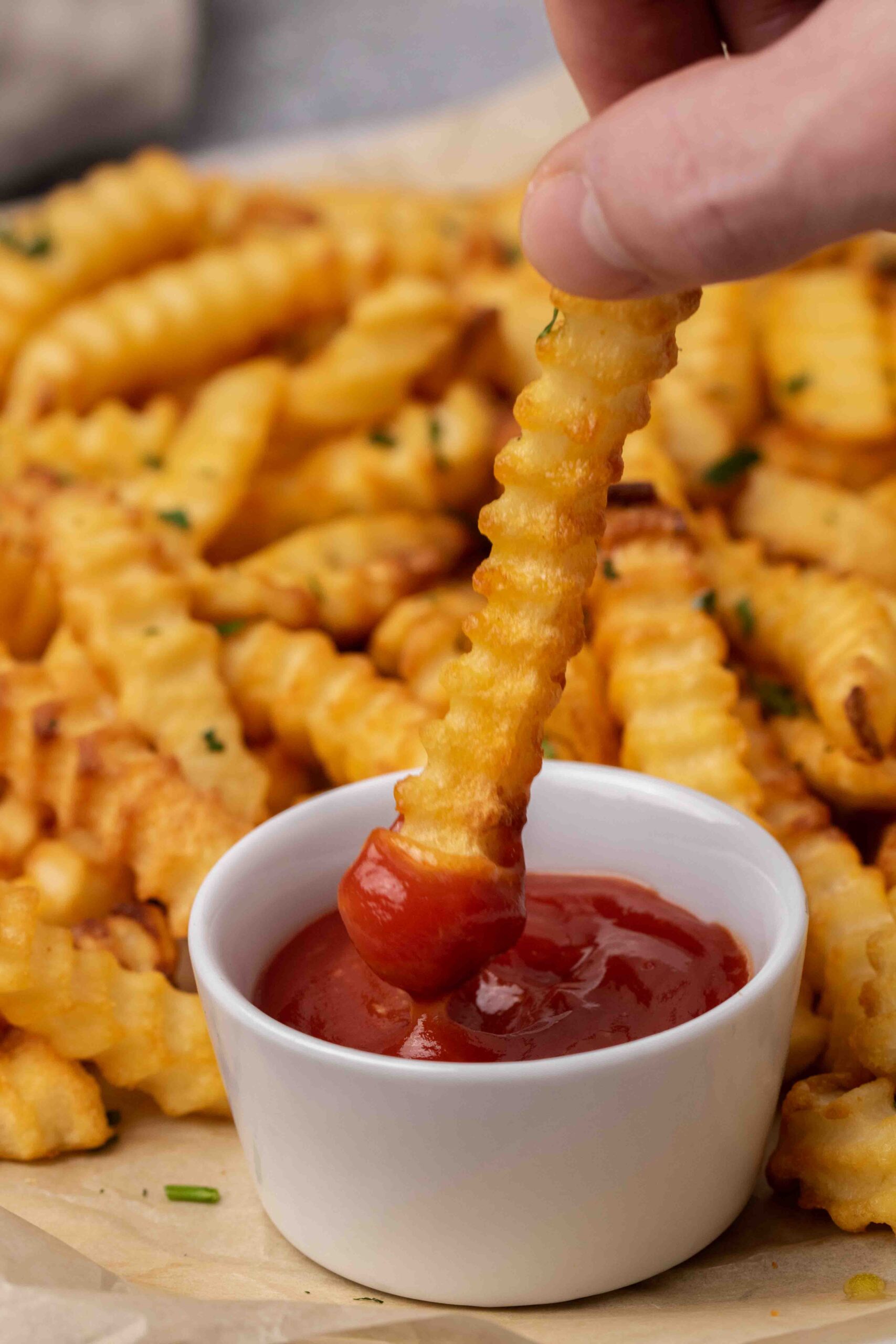 Crinkle-Cut Fries Recipe