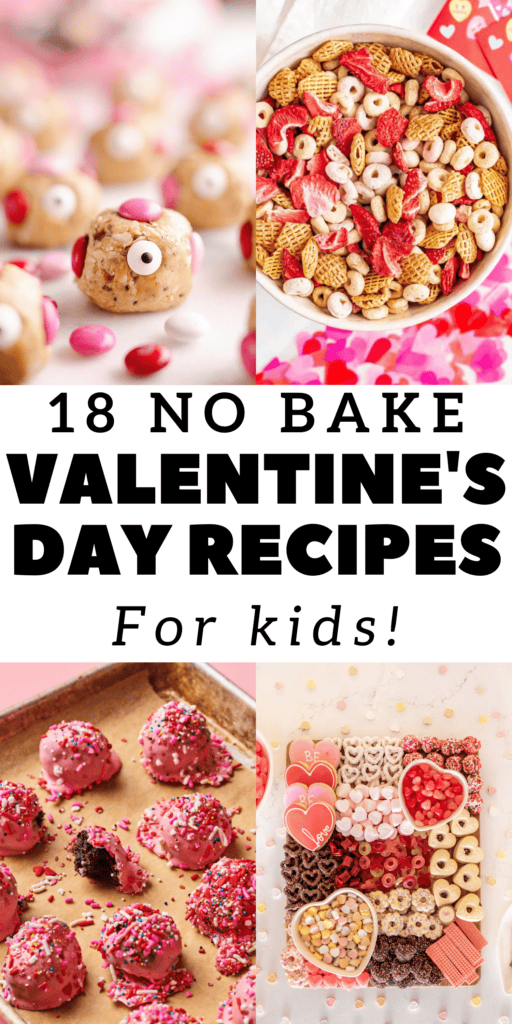 18 no bake Valentine's day recipes for kids