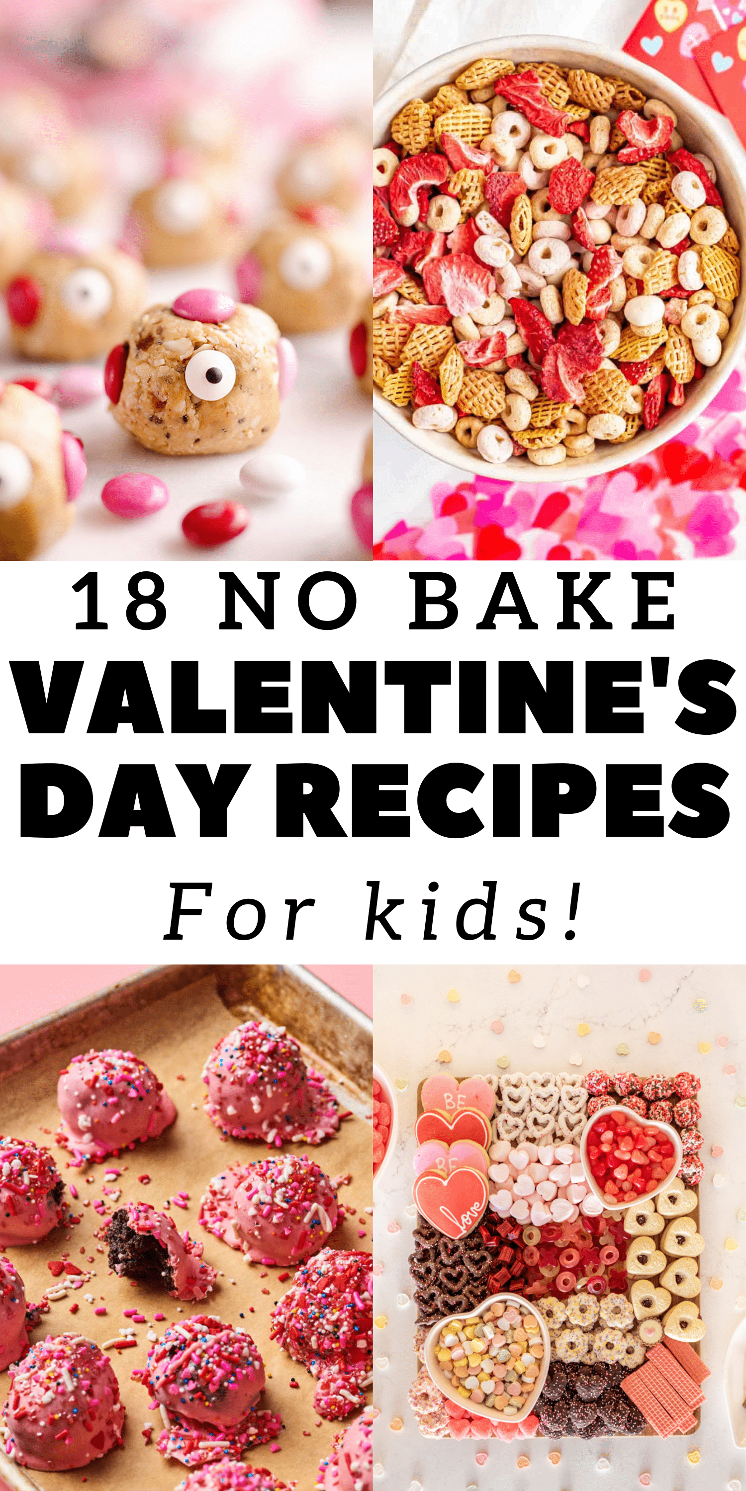 18 No Bake Valentine's Day Recipes for kids - Lifestyle of a Foodie