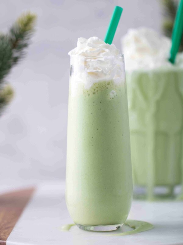 Green tea matcha frappuccino
