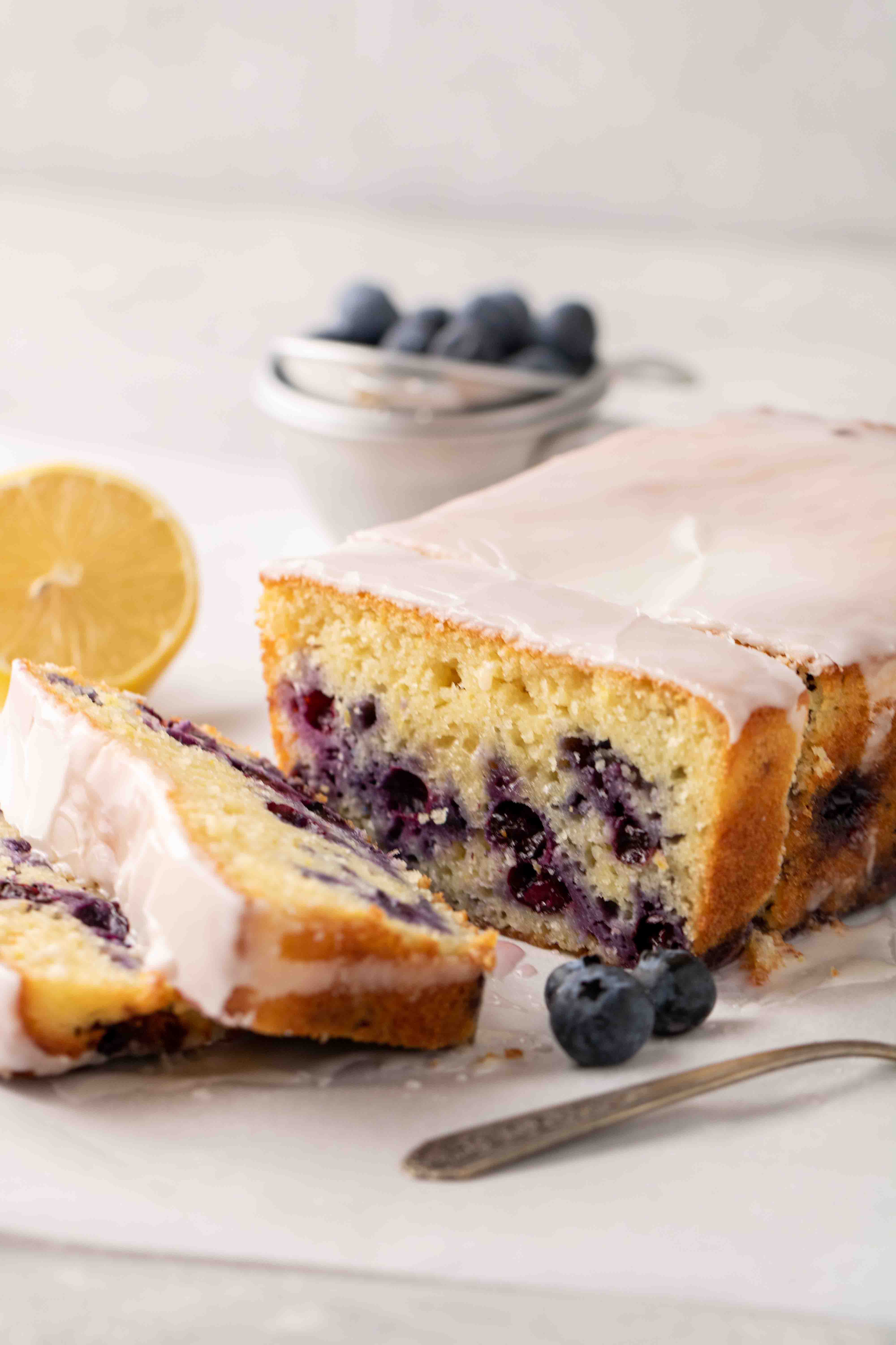 The Best Moist Blueberry Lemon Loaf Cake - Lifestyle of a Foodie