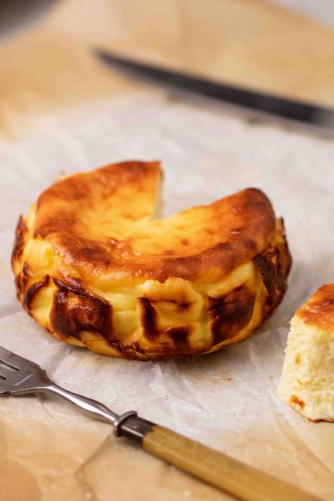 Mini Air Fryer Cheesecake using Aldi 6” springform pan (purchased