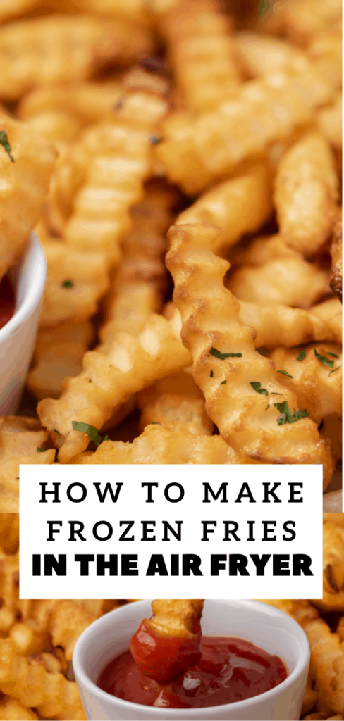 How to make frozen fries in the air fryer