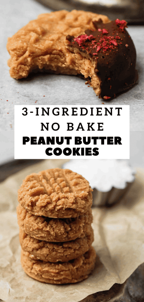 gluten free no bake peanut butter cookies