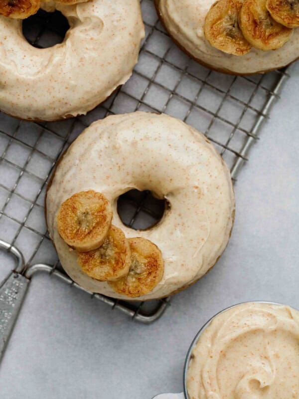 baked banana donuts