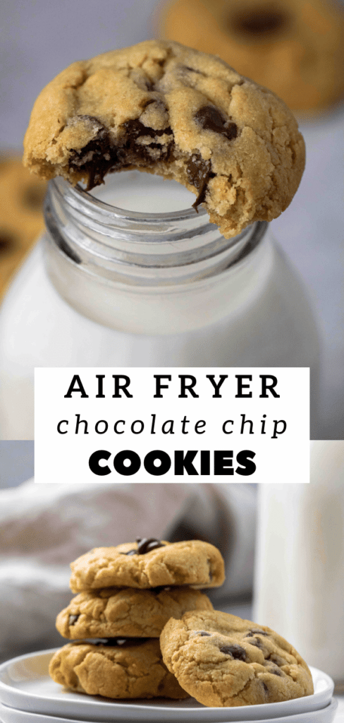 Air fryer chocolate chip cookies