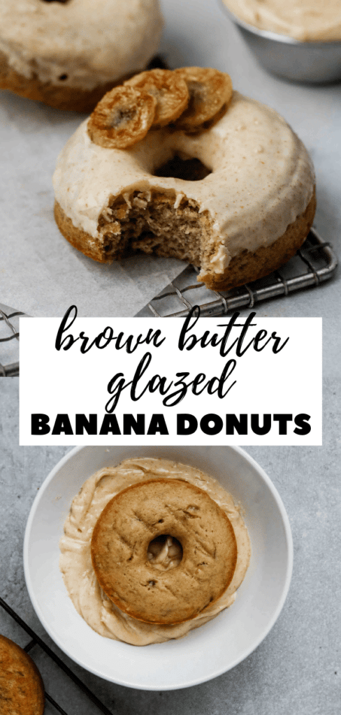 brown butter glazed donuts