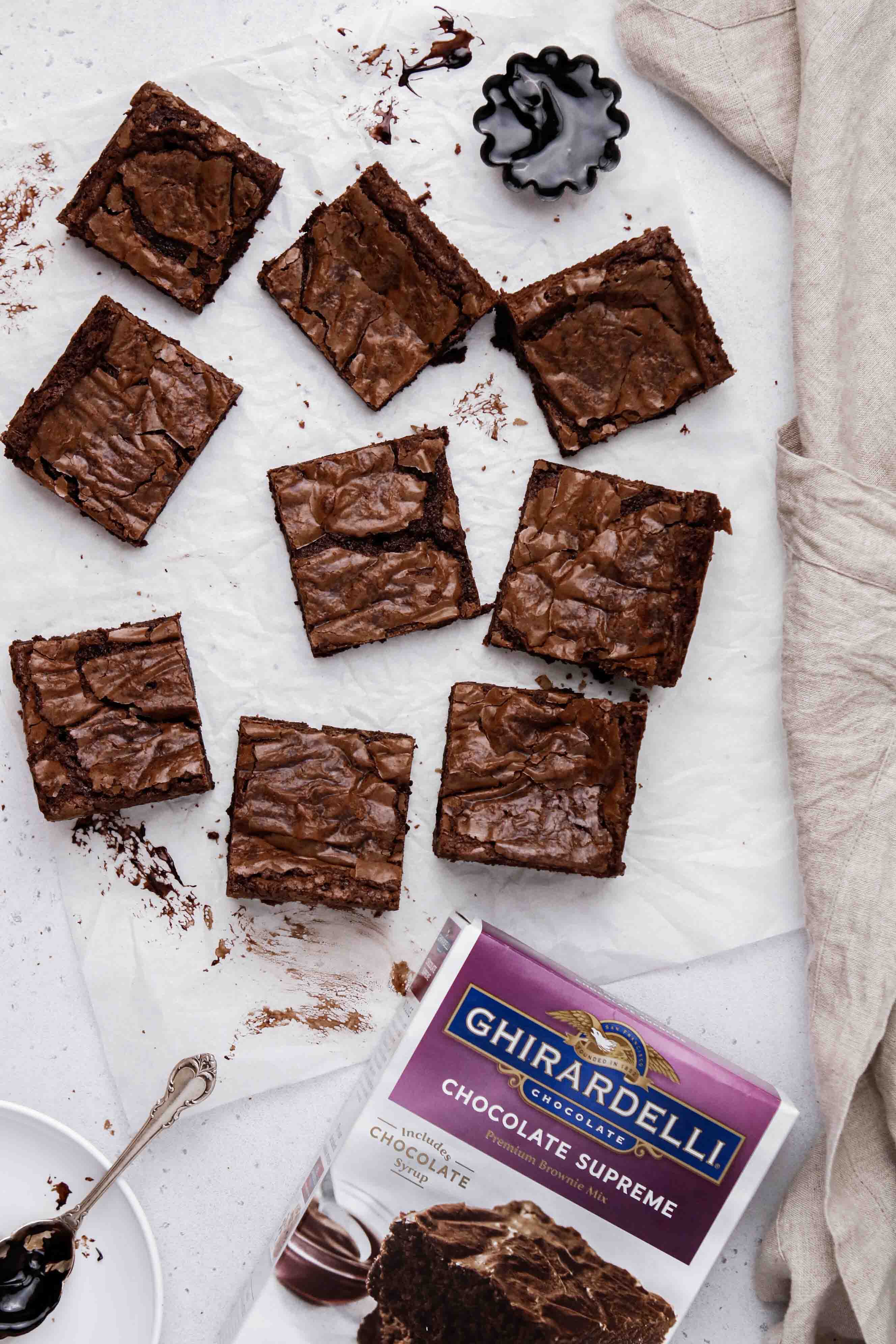 Ghirardelli boxed brownies better