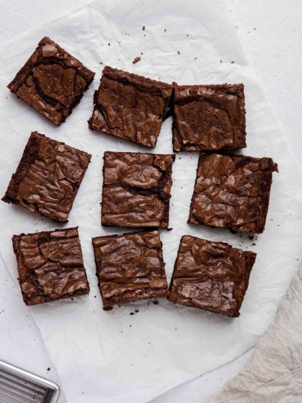How to cut brownies