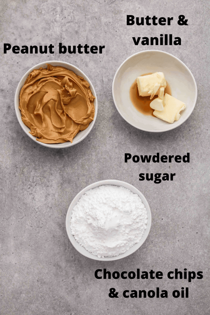 peanut butter egg recipe ingredients