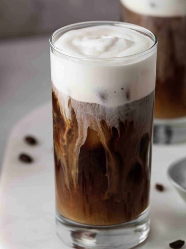 Starbucks salted cream cold brew cold foam swirls