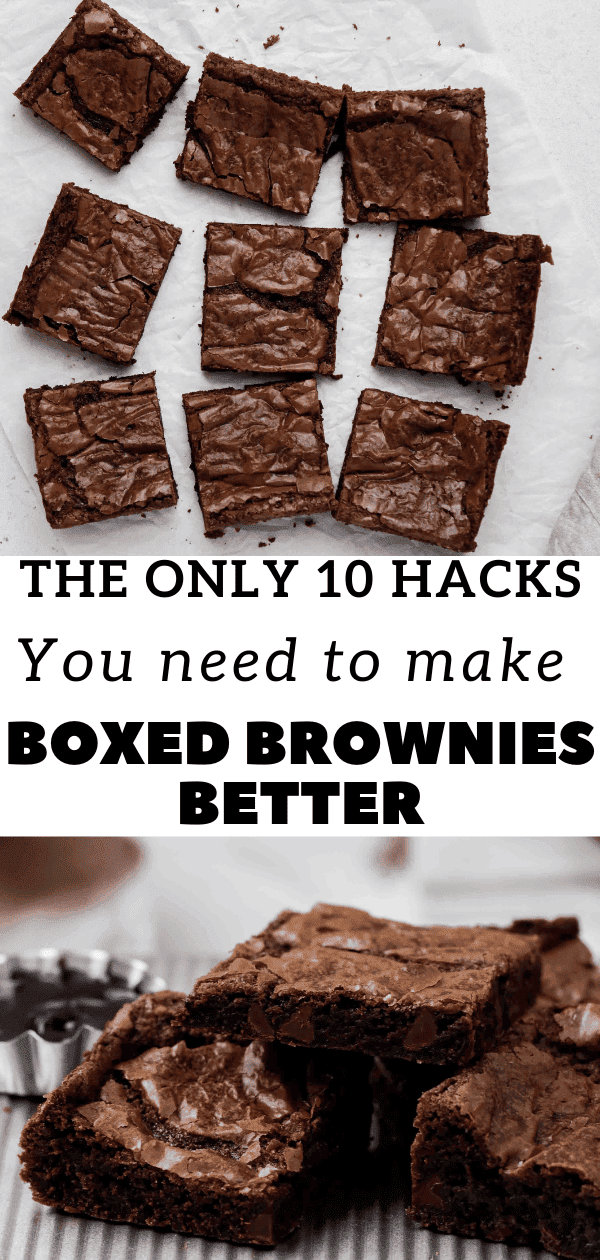 10 Secrets on How to make boxed brownies better? Lifestyle of a Foodie