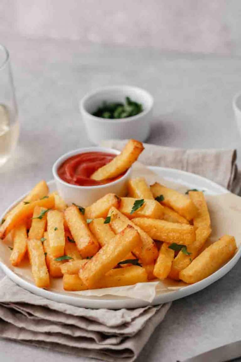 The best Air Fryer Polenta Fries Ever! Lifestyle of a Foodie