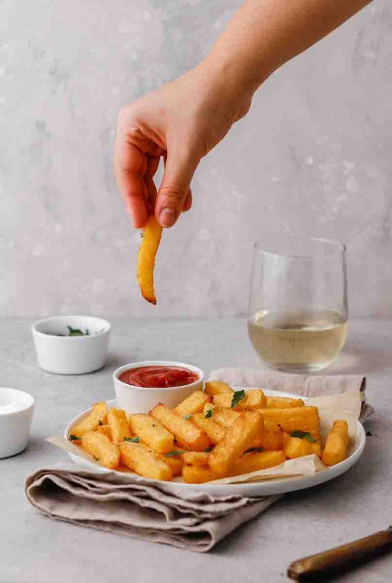 The best Air Fryer Polenta Fries Ever! Lifestyle of a Foodie