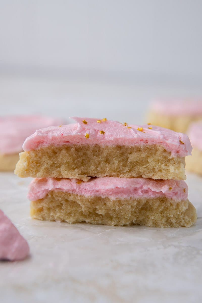 Chilled Crumbl Sugar Cookies Copycat recipe Lifestyle of a Foodie