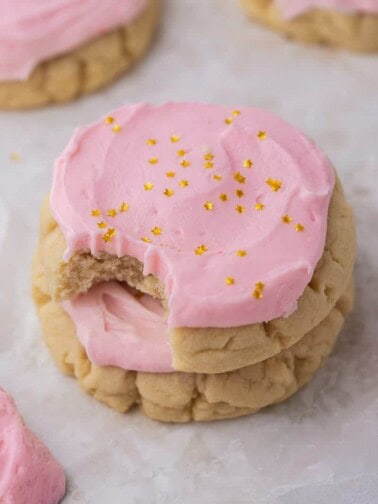 Crumbl Sugar Cookies - Chilled Copycat Recipe - Lifestyle of a Foodie