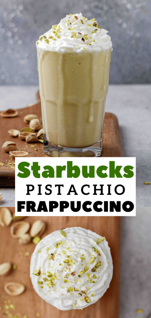 Starbucks Pistachio Frappuccino copycat recipe