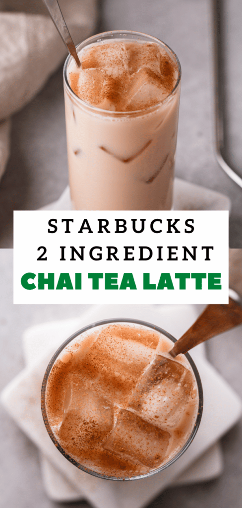 Easy chai latte recipe