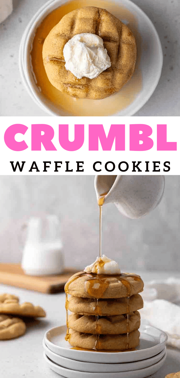 CRUMBL Waffle cookies with Buttercream Frosting Lifestyle of a Foodie